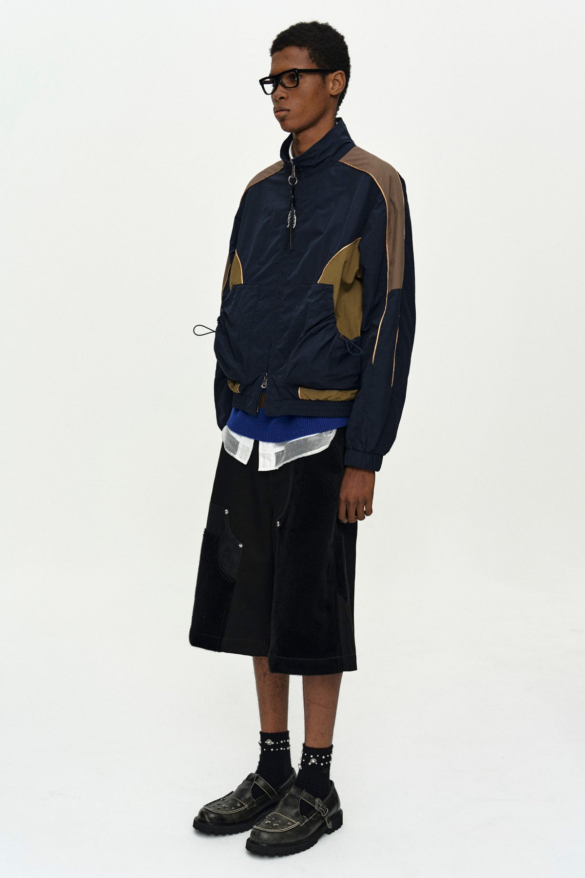 Andersson Bell Unisex Color Block Nylon Track Jacket