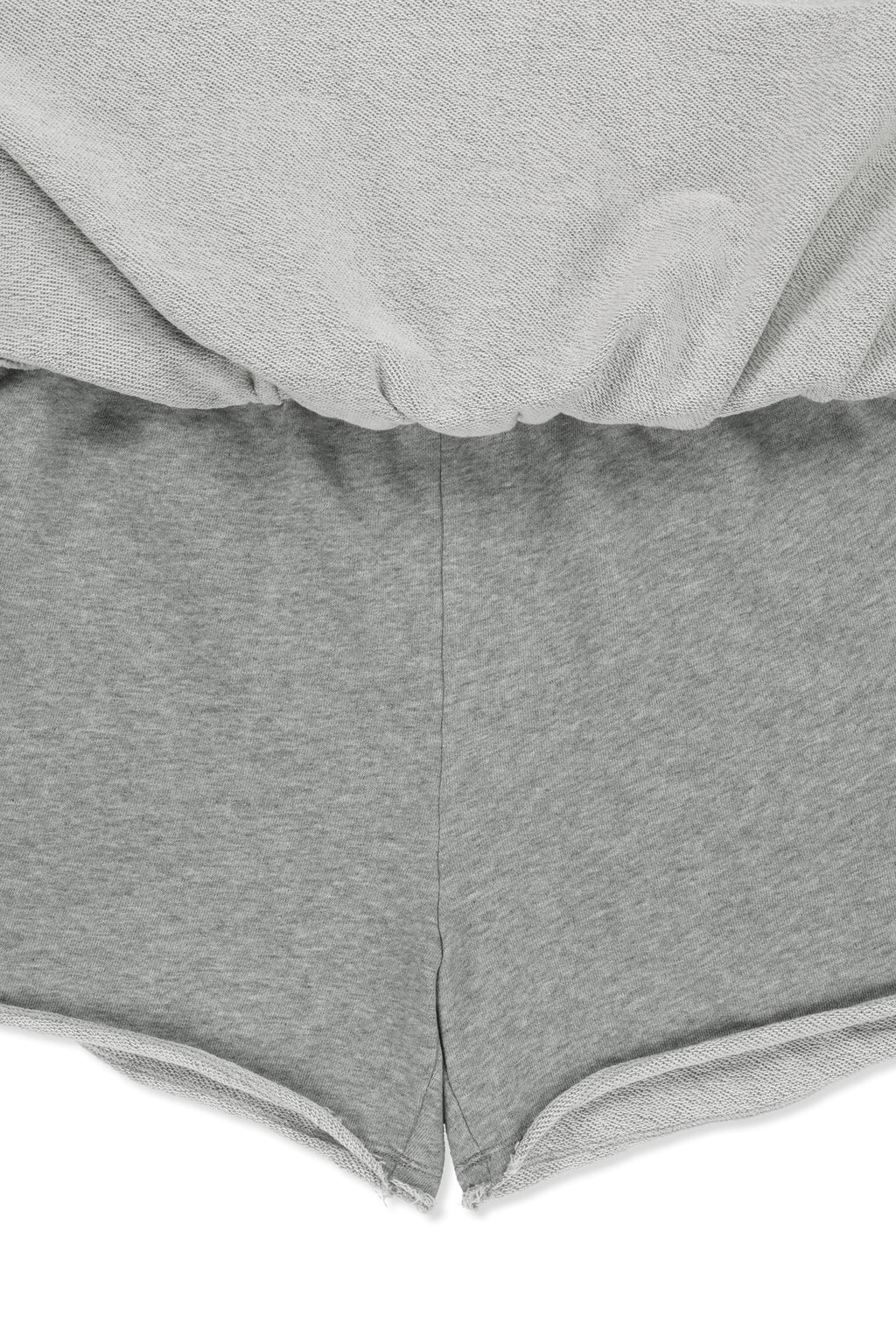 Matinkim Distressed Terry Skort Shorts IN Grey