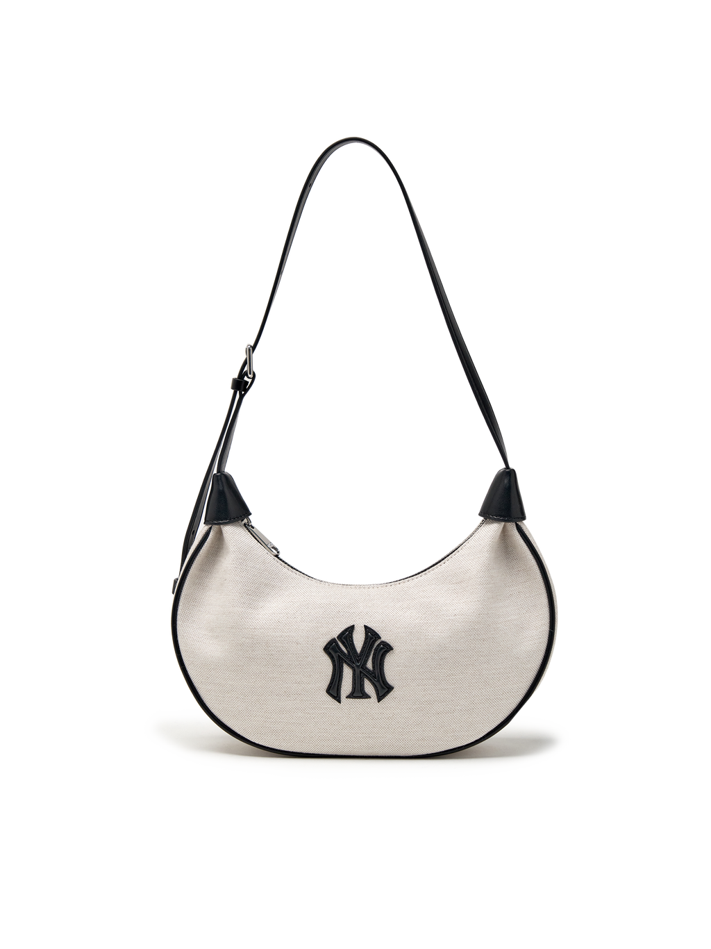[mlb korea] Basic Canvas Hobo Bag