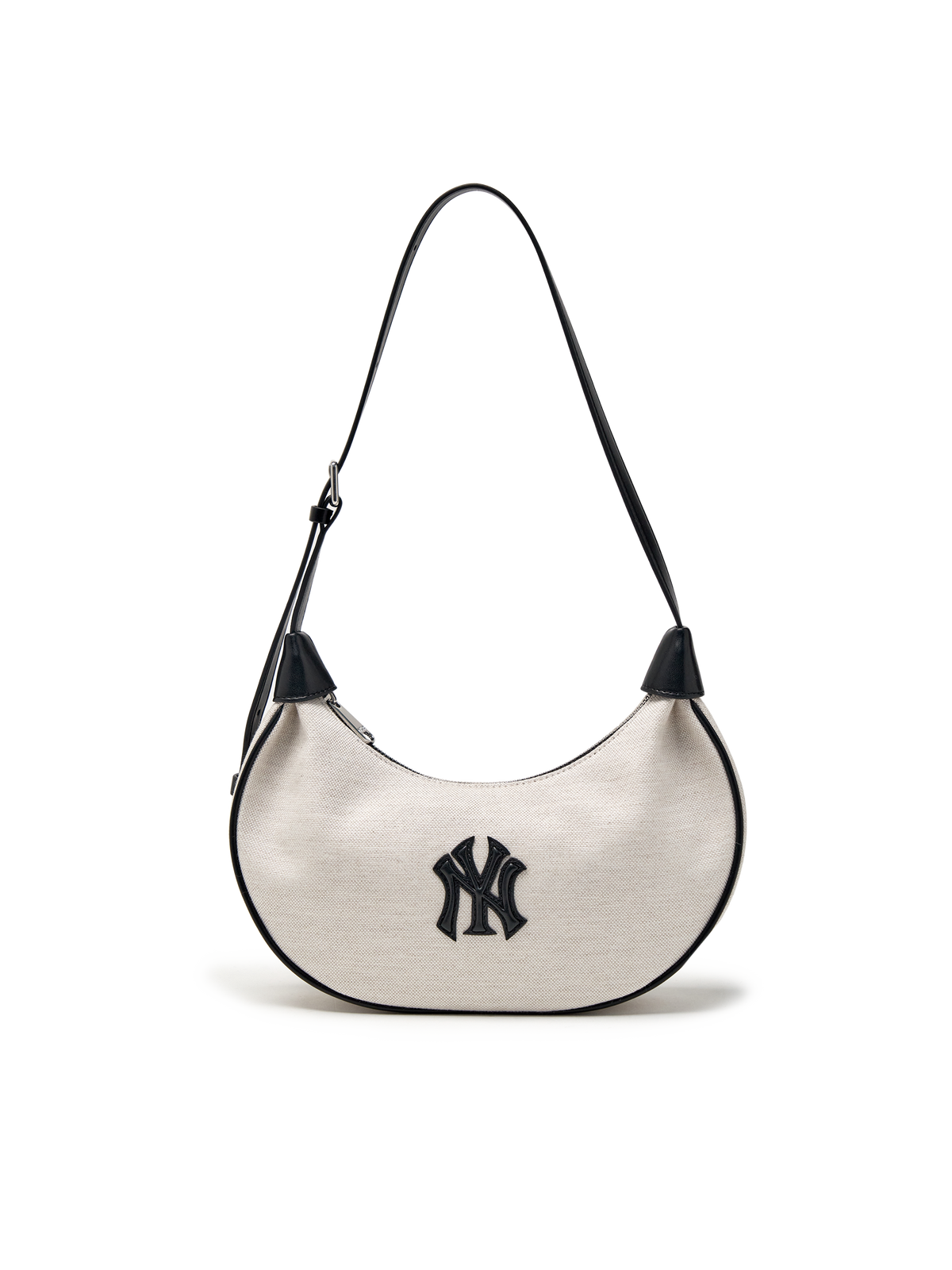MLB Korea Basic Canvas Hobo Bag