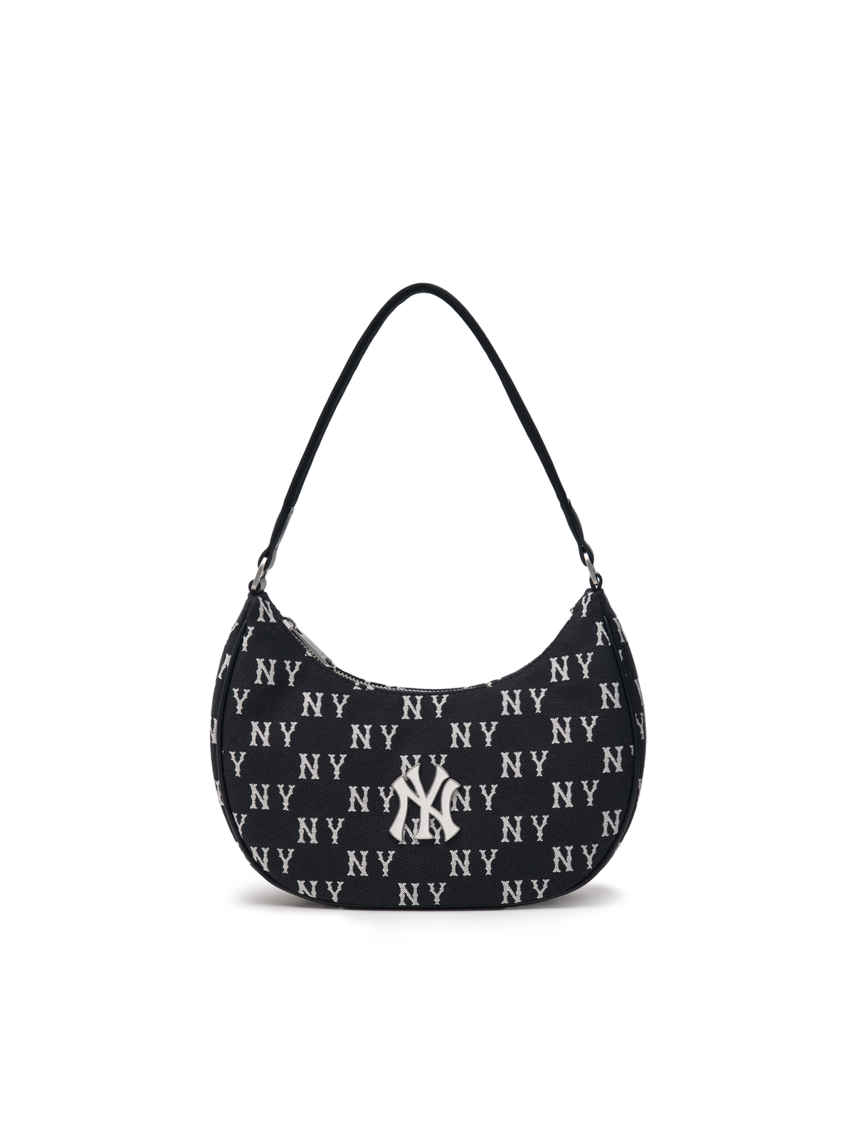 Mlb Classic Monogram Jacquard Hobo Bag