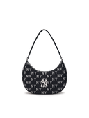 MLB Korea Classic Monogram Jacquard Hobo Bag