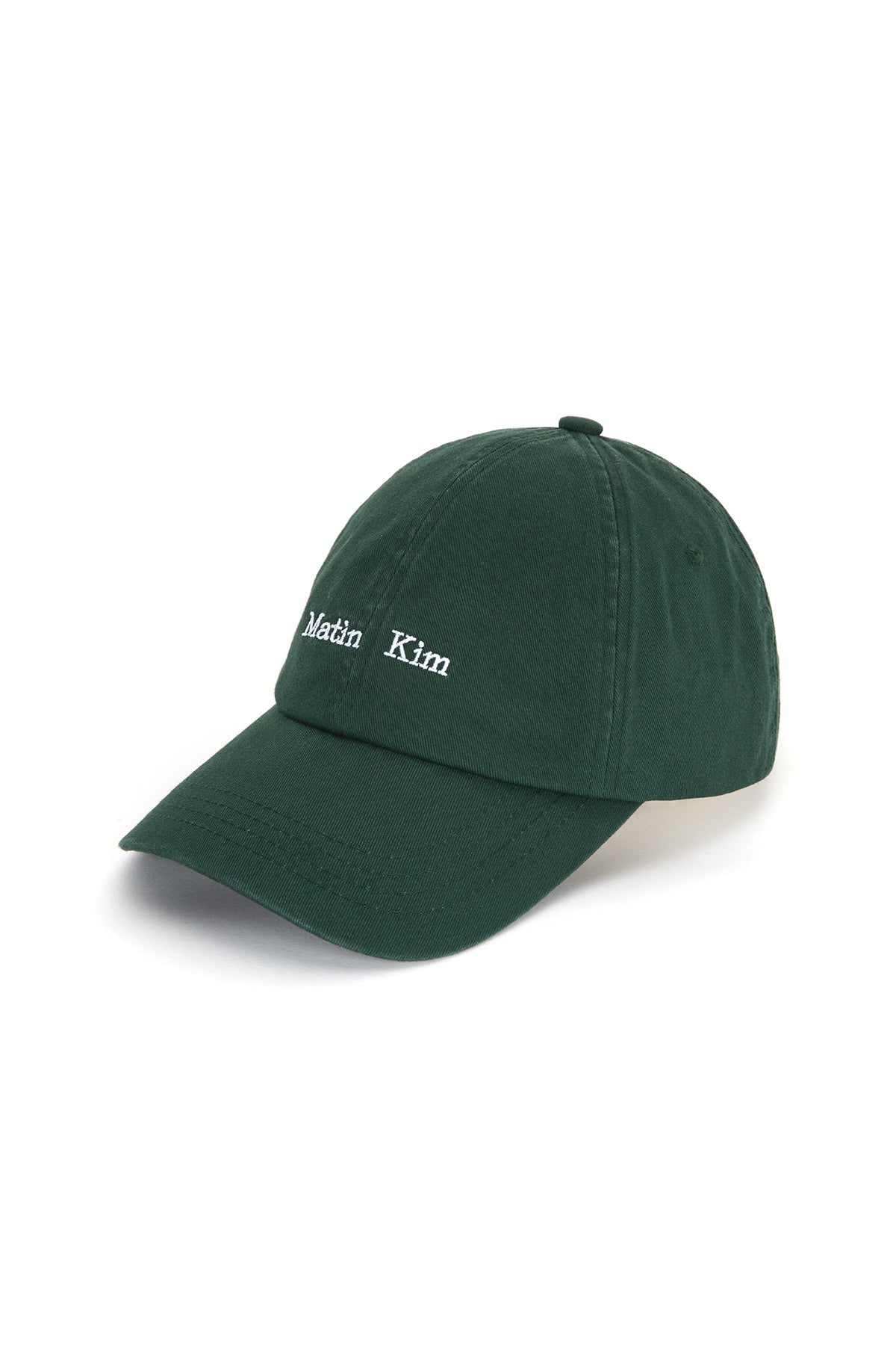 [matinkim] MATIN MINI CLASSIC LOGO BALL CAP IN GREEN