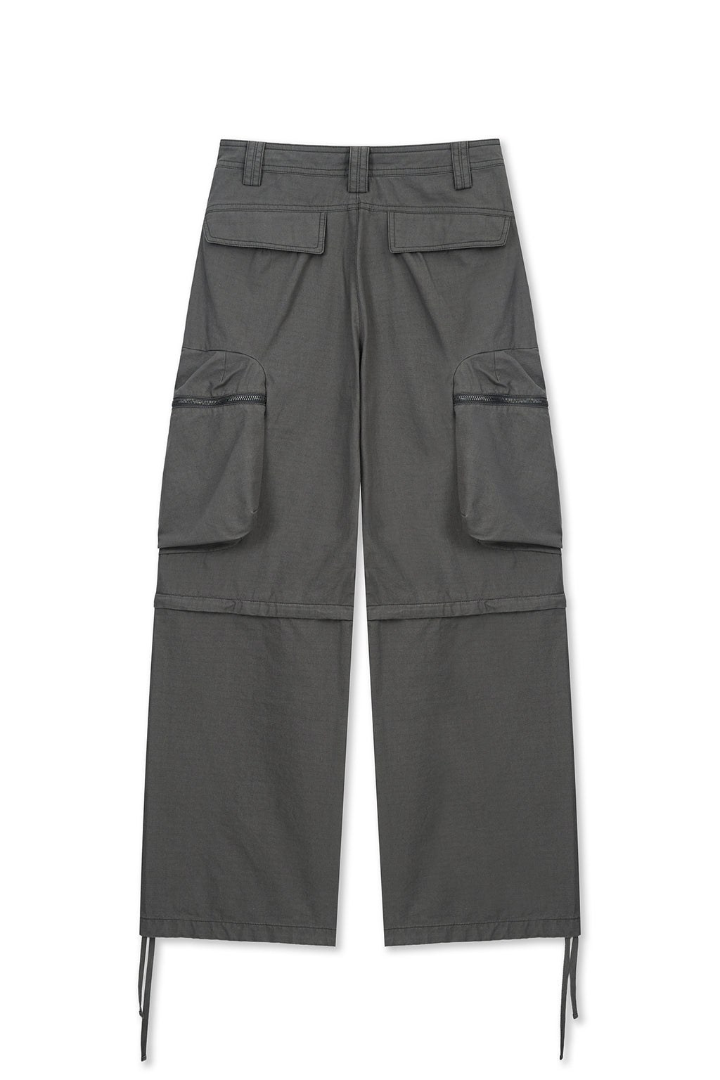 Matinkim Detachable Cargo Pants IN Charcoal