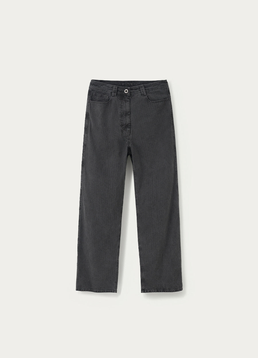 Nothing Written Jeanne cotton pants (Dusty charcoal)