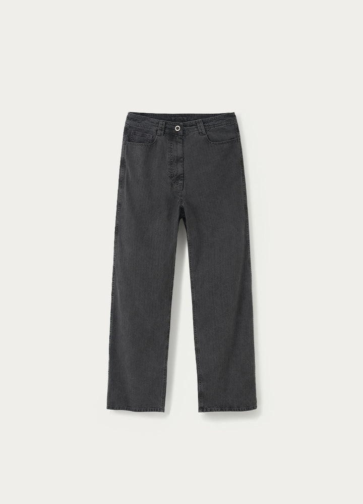 Nothing Written Jeanne cotton pants (Dusty charcoal)