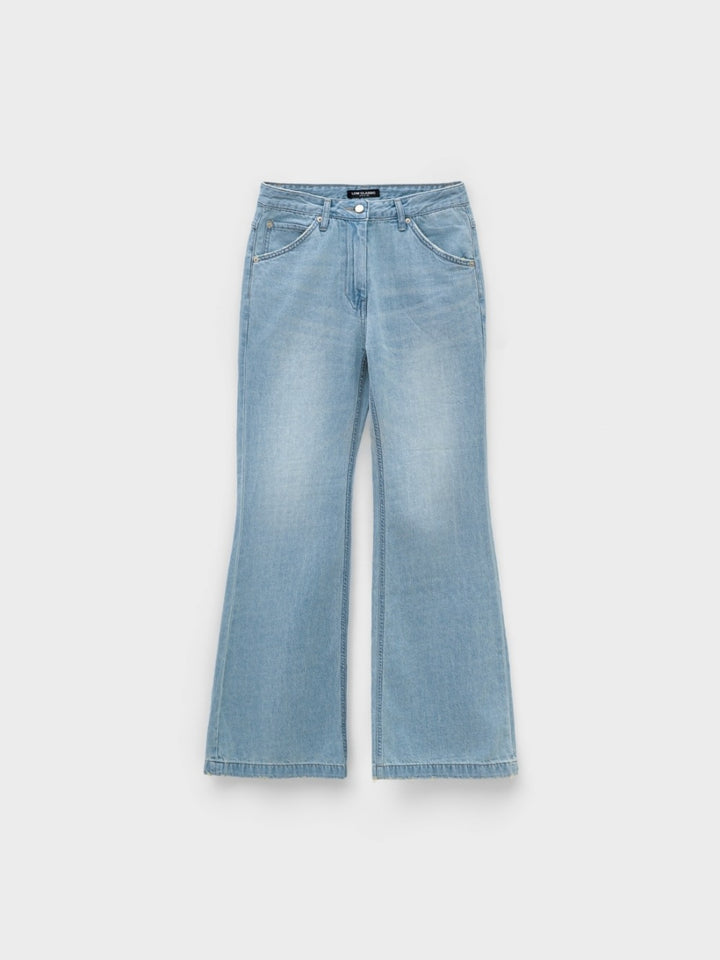 Low Classic Bootcut Light Denim Light Blue