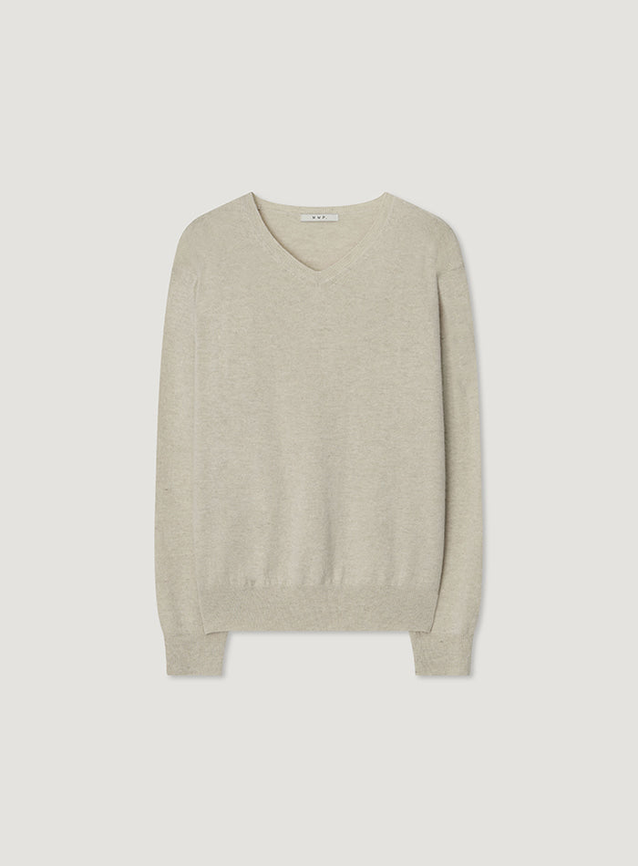Mango Maniplease Bant V Knit Oat