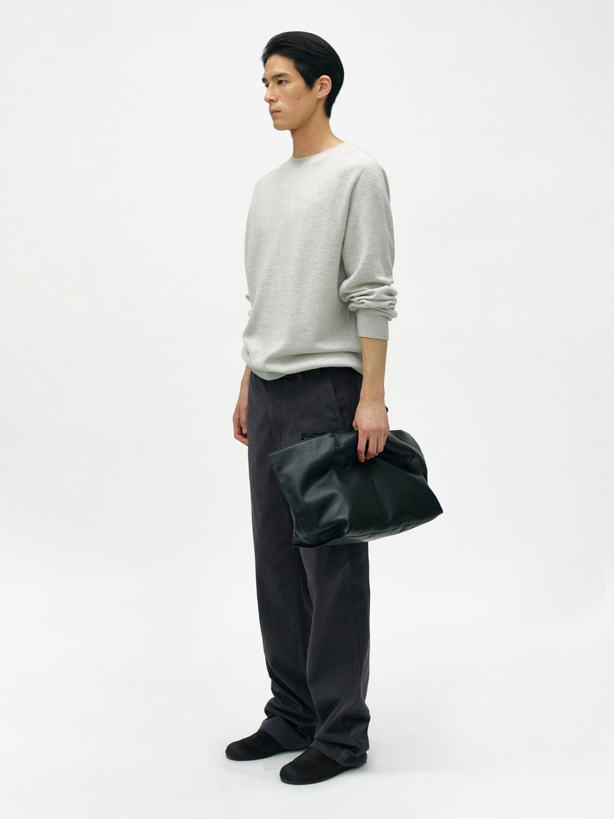 Nothing Written Hugh cotton pants (Faded black)