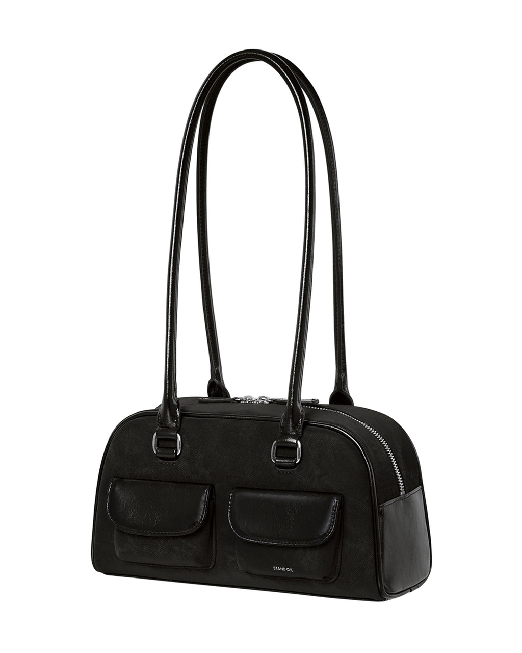 [standoil] Chubby Bag / Black Combi