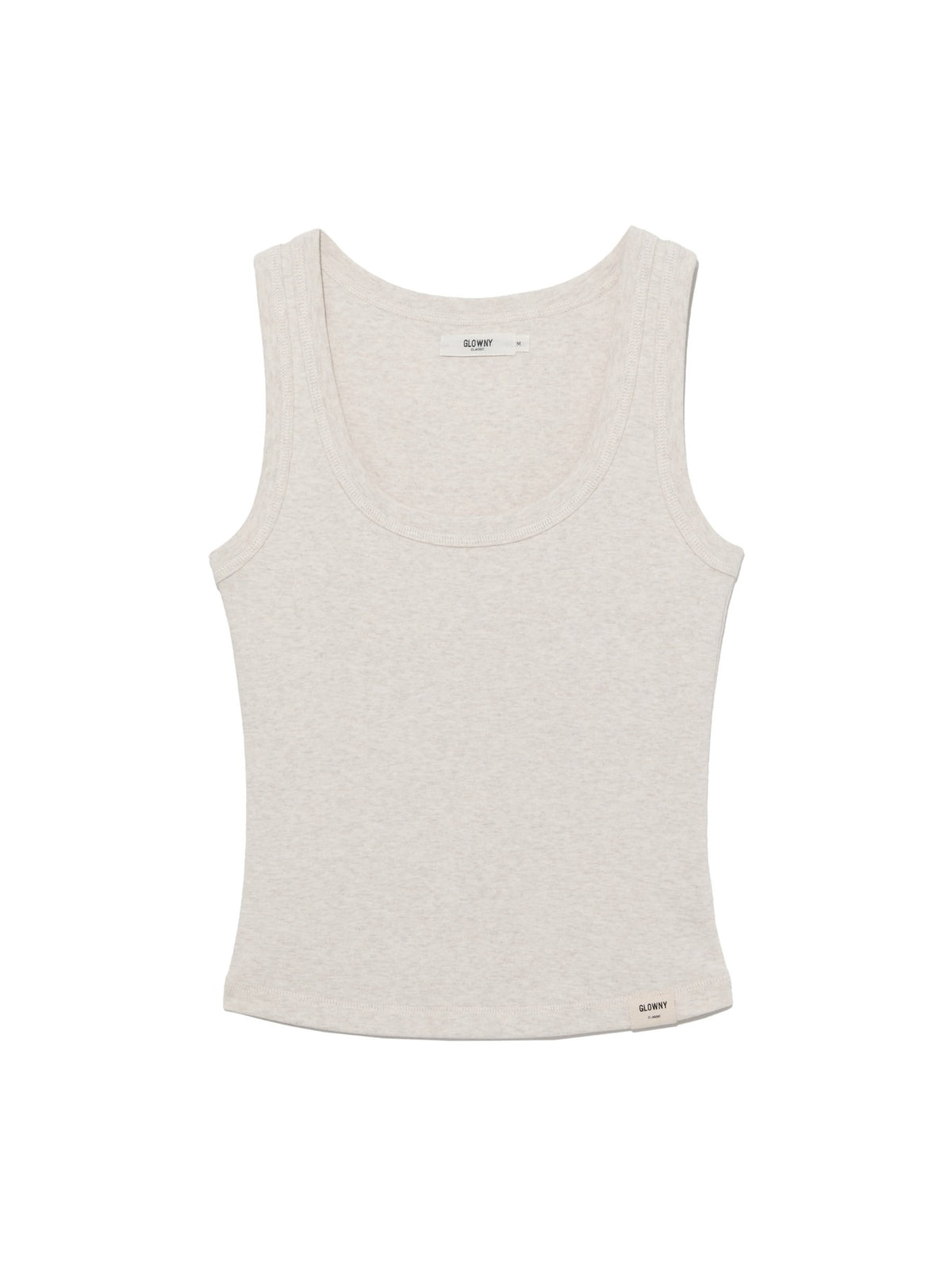GLOWNY G Classic Scoop Neck Sleeveless (Oatmeal)