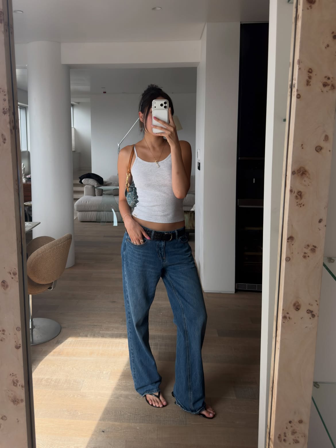 GLOWNY The Malissa Jeans (Mid Blue)