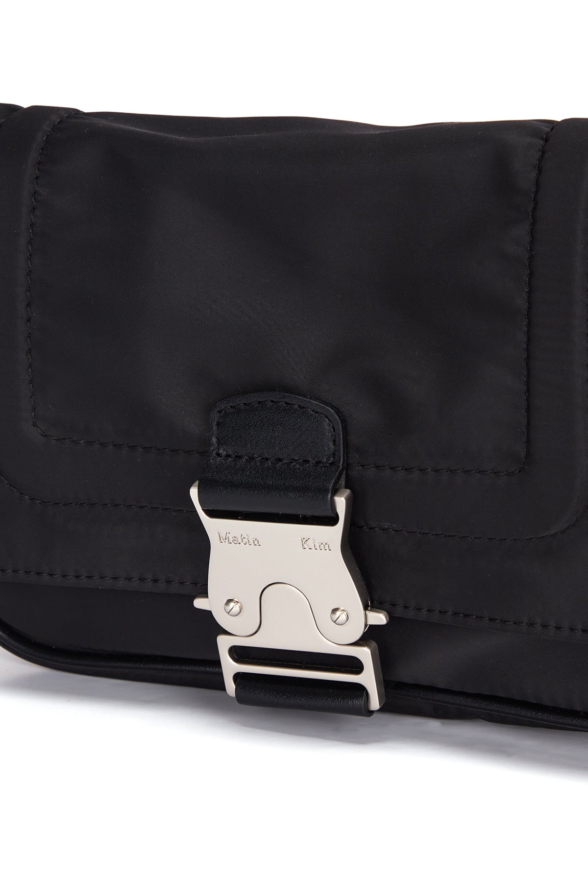 [matinkim] MINI BUCKLE BAG IN BLACK