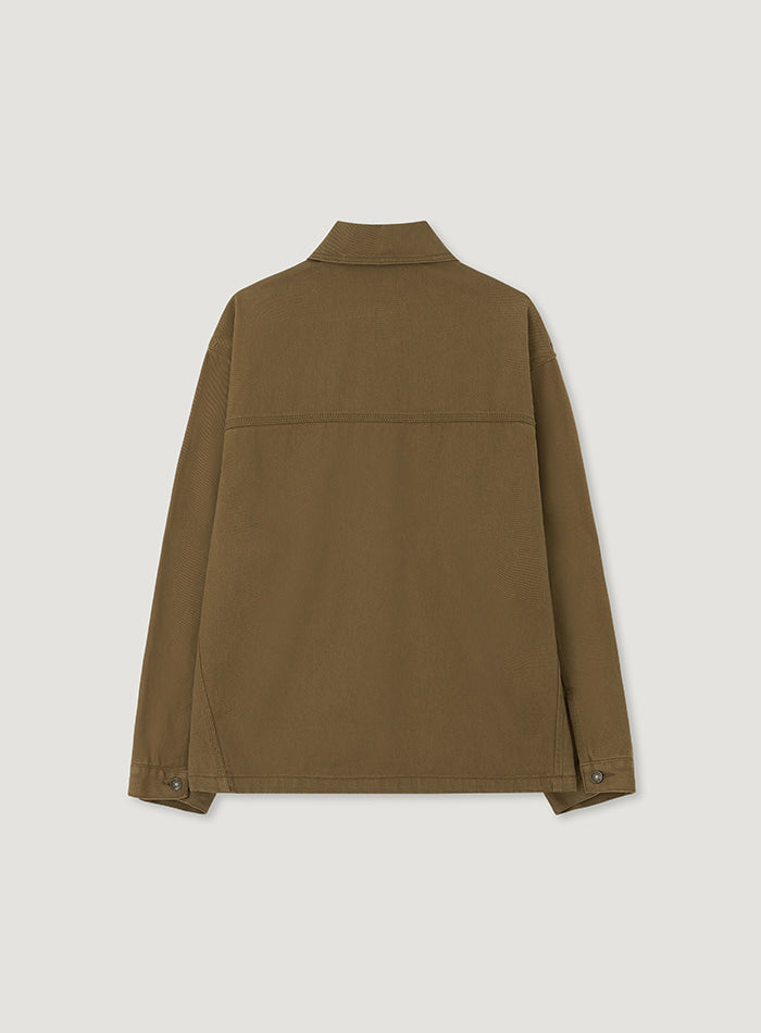 Mango Maniplease Selk Denim Jacket Camel