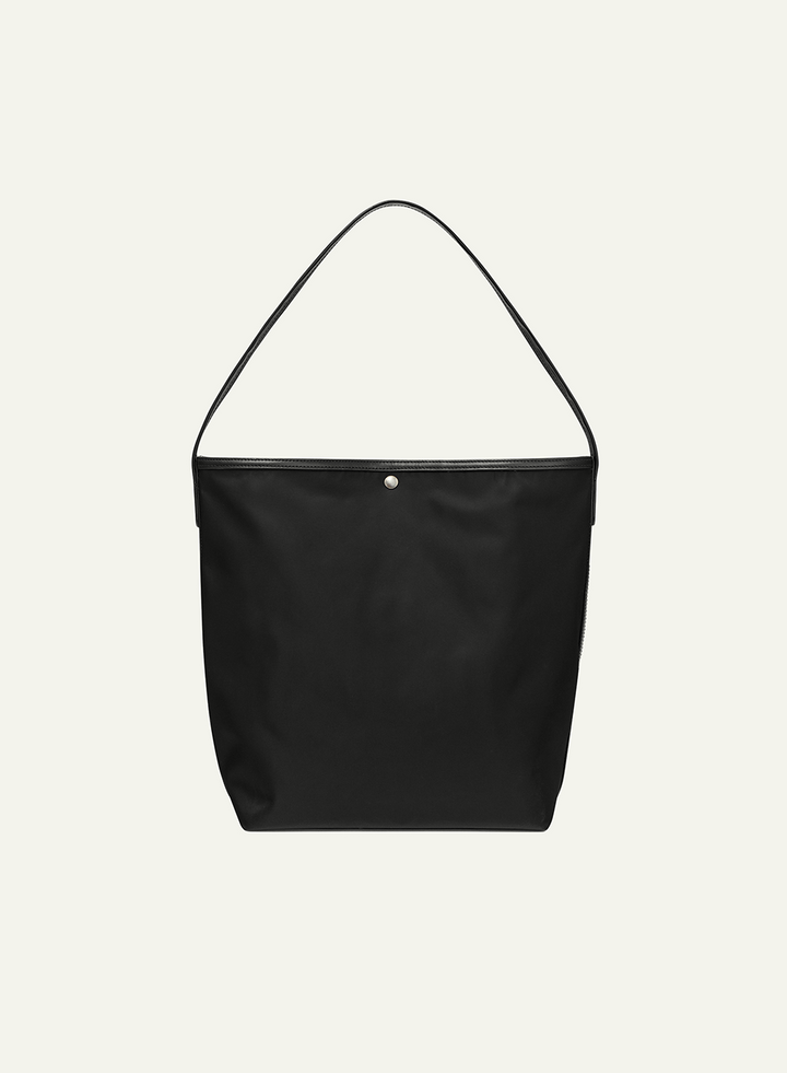 Kindersalmon Posell Nylon Shoulder Bag Black