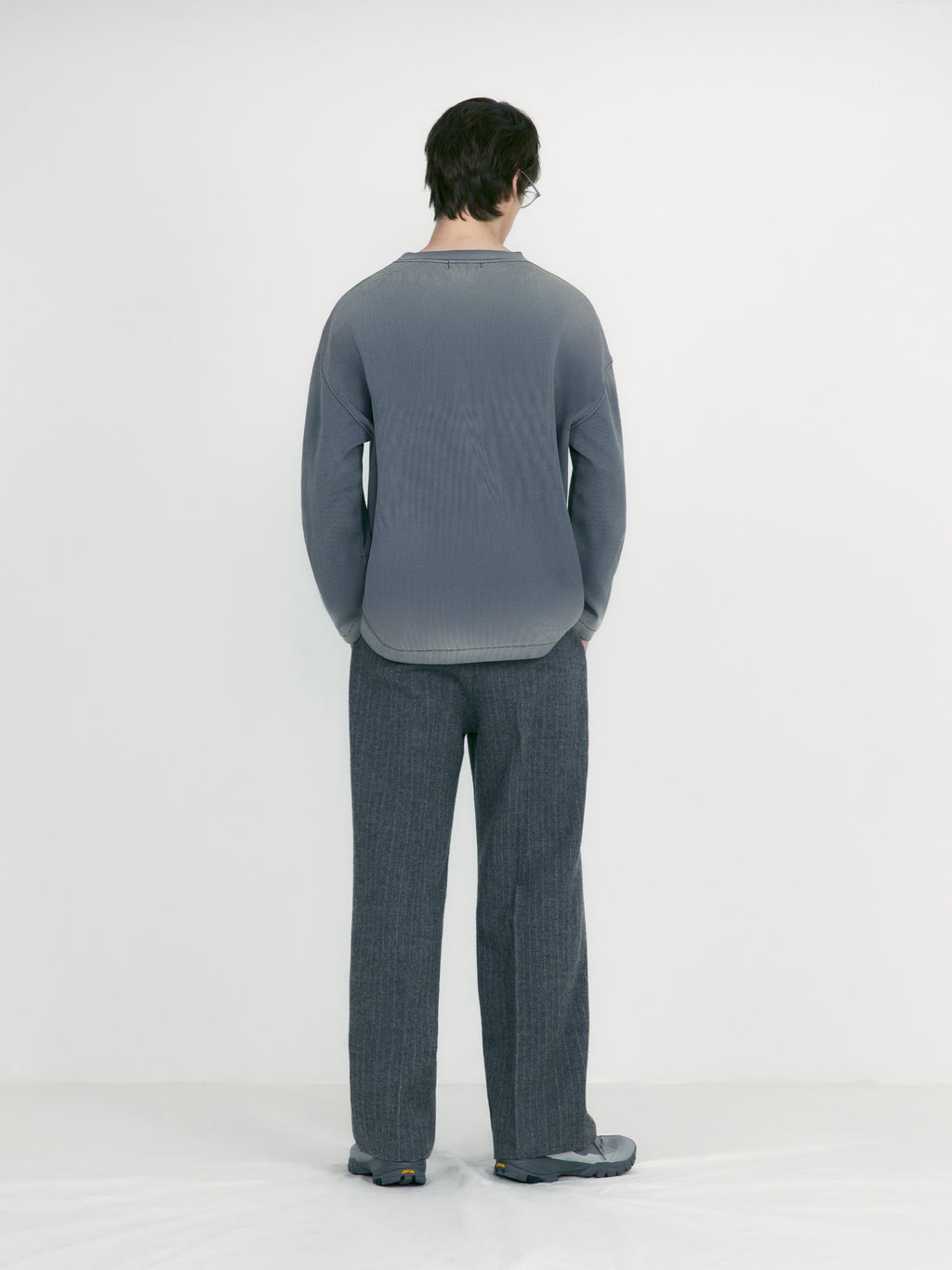 [low_classic] Washed Cotton Long Sleeve T-Shirt
Blue