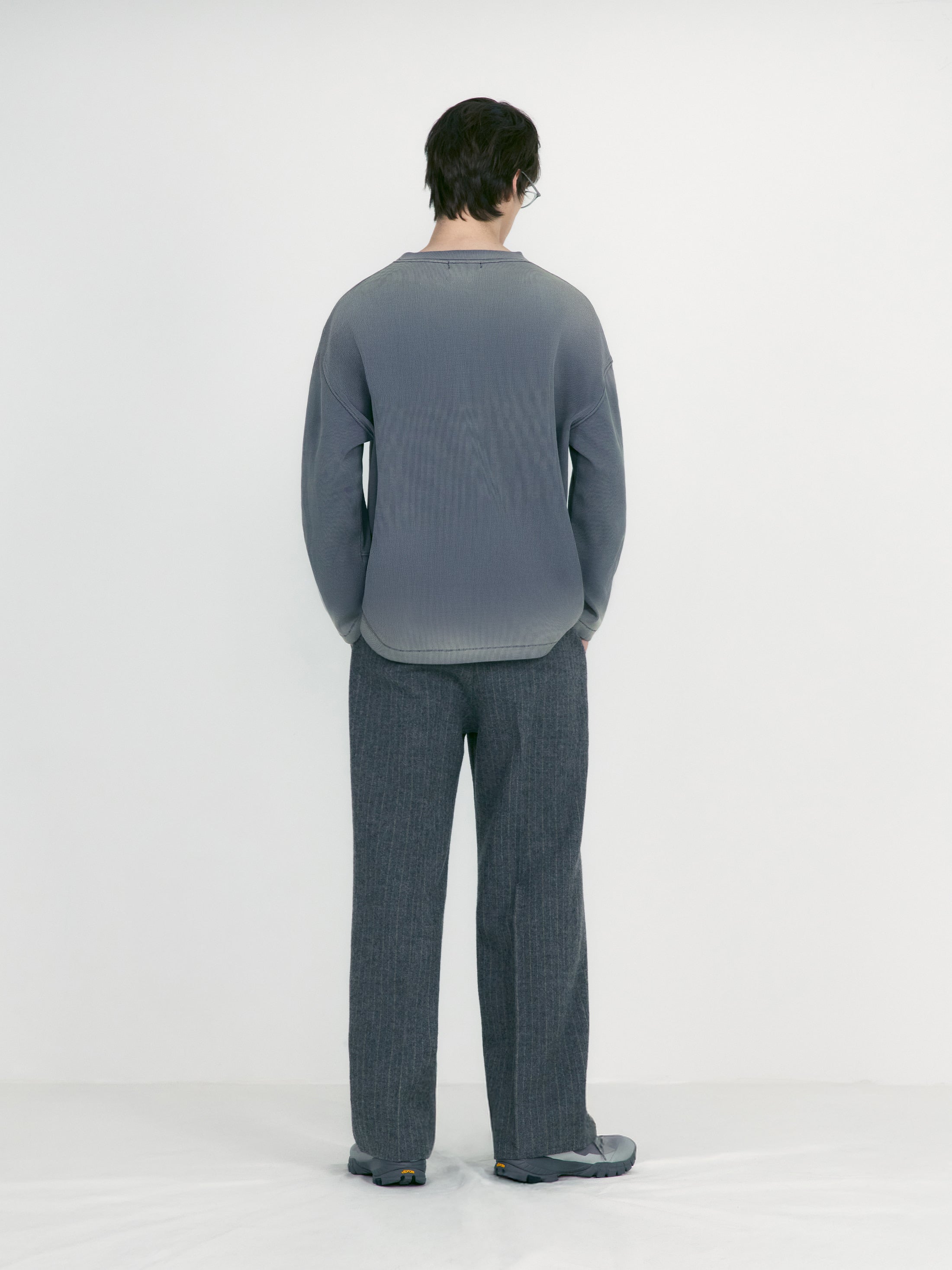 [low_classic] Washed Cotton Long Sleeve T-Shirt
Blue