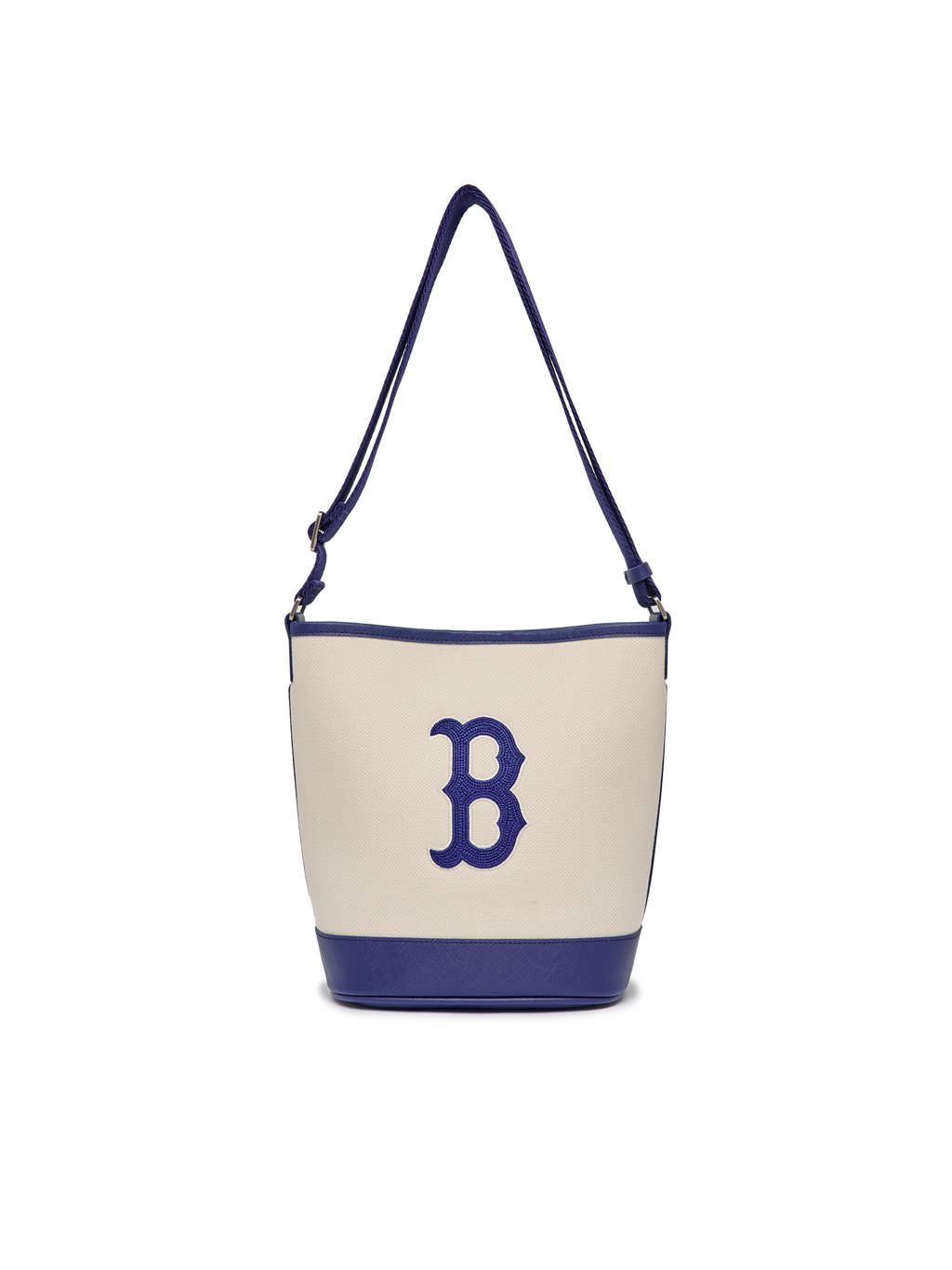 MLB Korea Basic Big Logo Canvas Bucket Bag