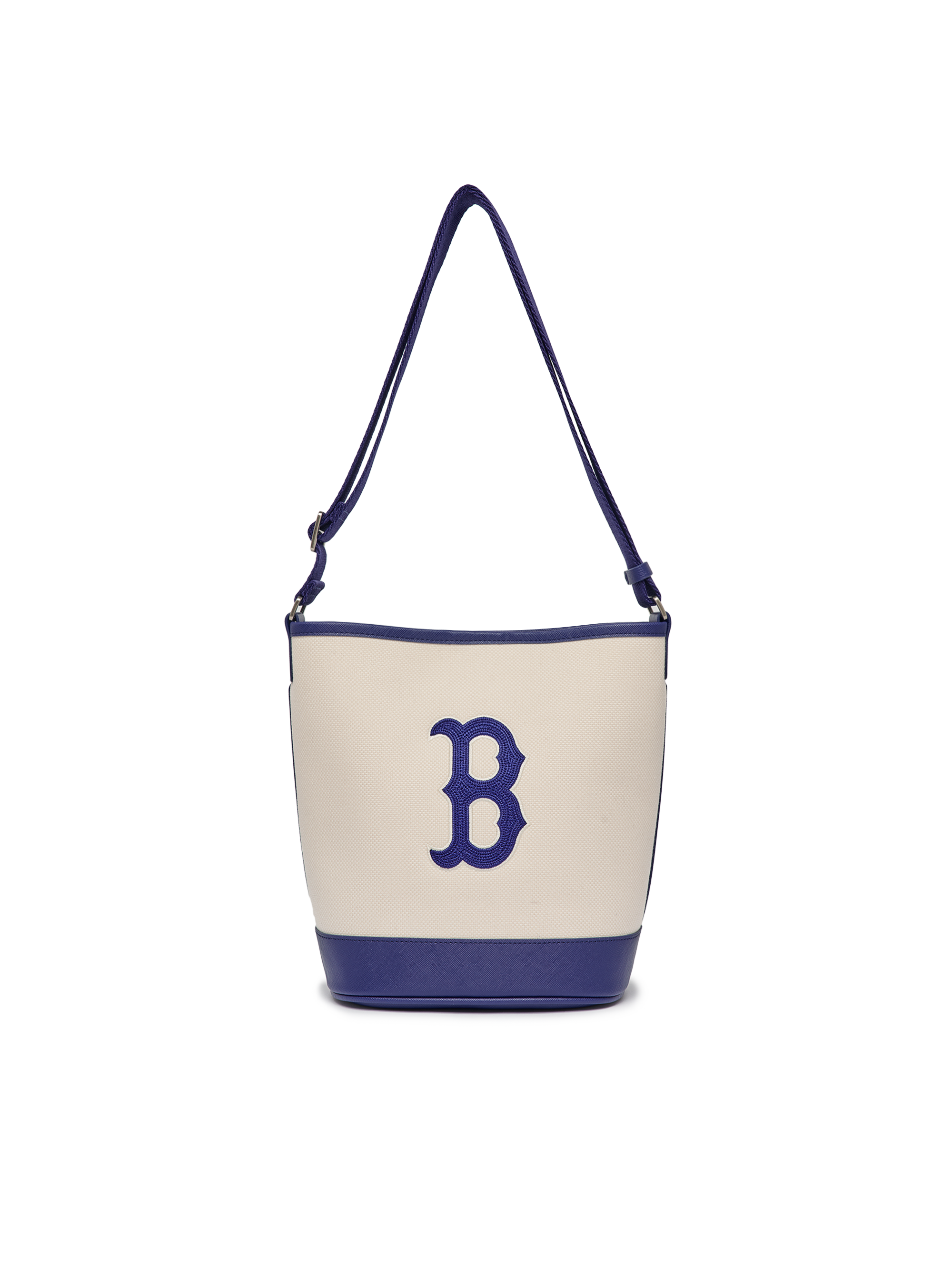 MLB Korea Basic Big Logo Canvas Bucket Bag