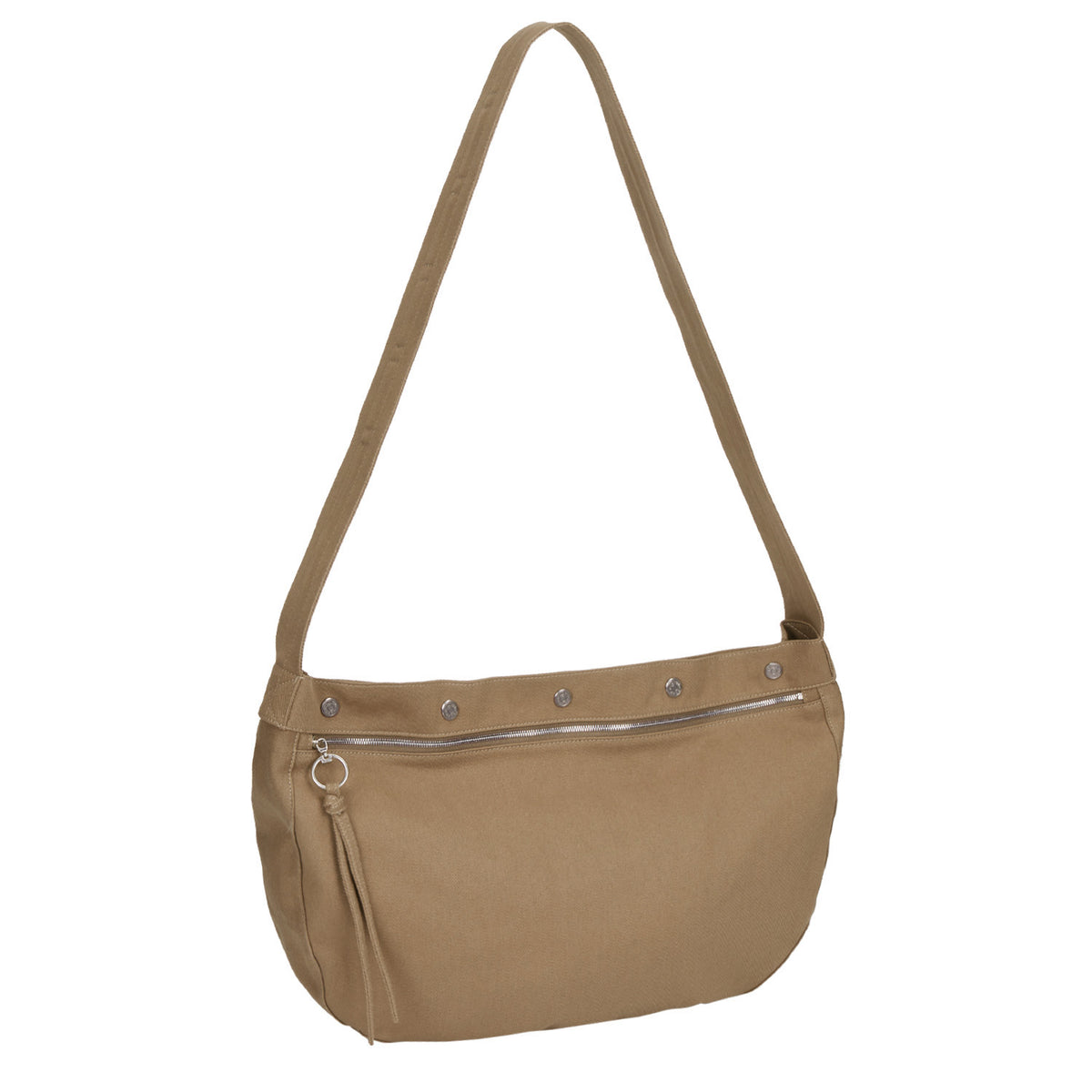 Vunque Perfec Button Up Rider Hobo L Rough Beige
