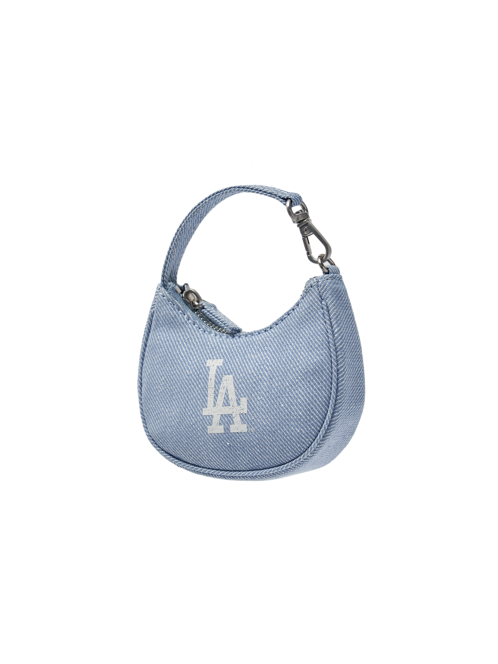 MLB Korea Basic Denim Mini Bag Keyring