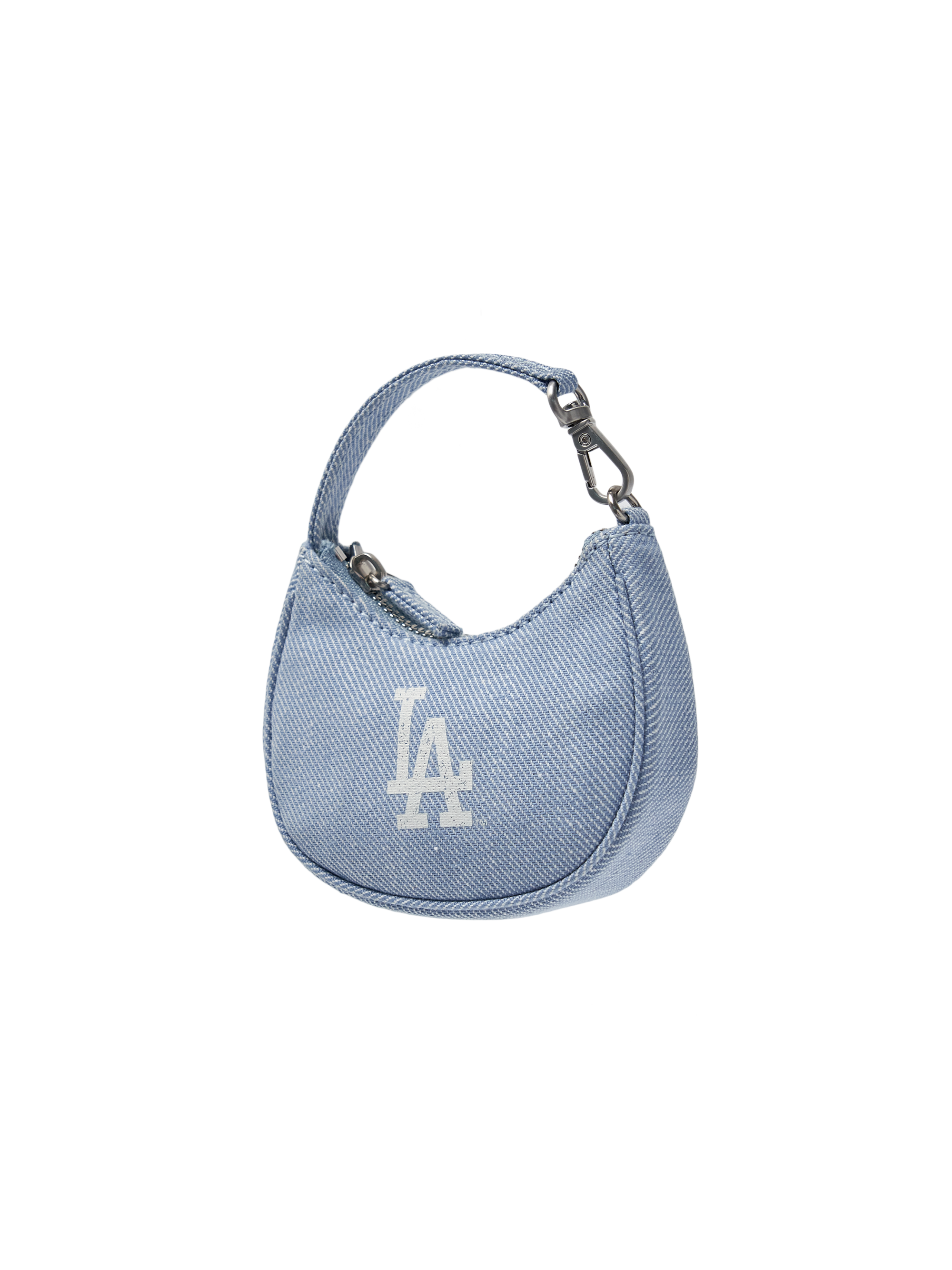 MLB Korea Basic Denim Mini Bag Keyring
