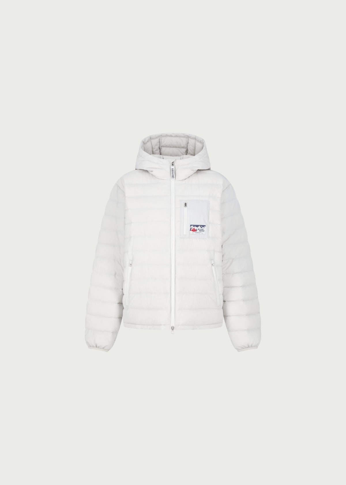 Depound light duck down jumper - light grey