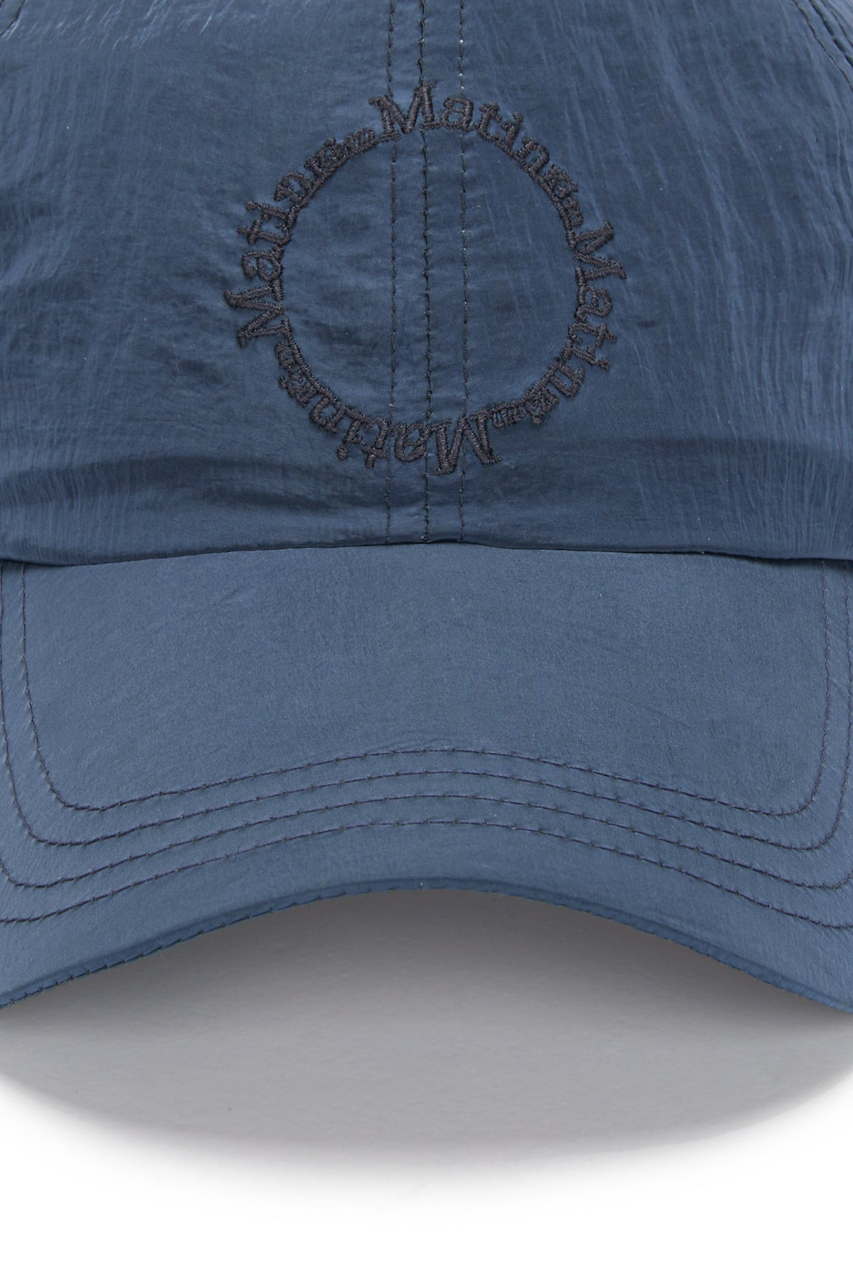 [matinkim] CRISP LOGO BALL CAP IN NAVY