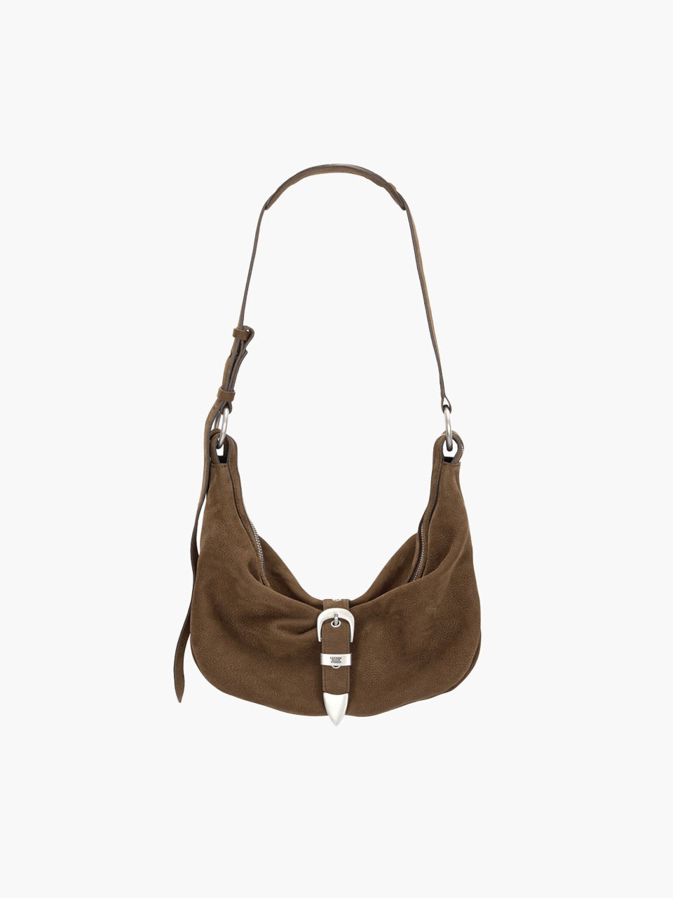 Margesherwood Belted Hobo Medium chestnut nubuck