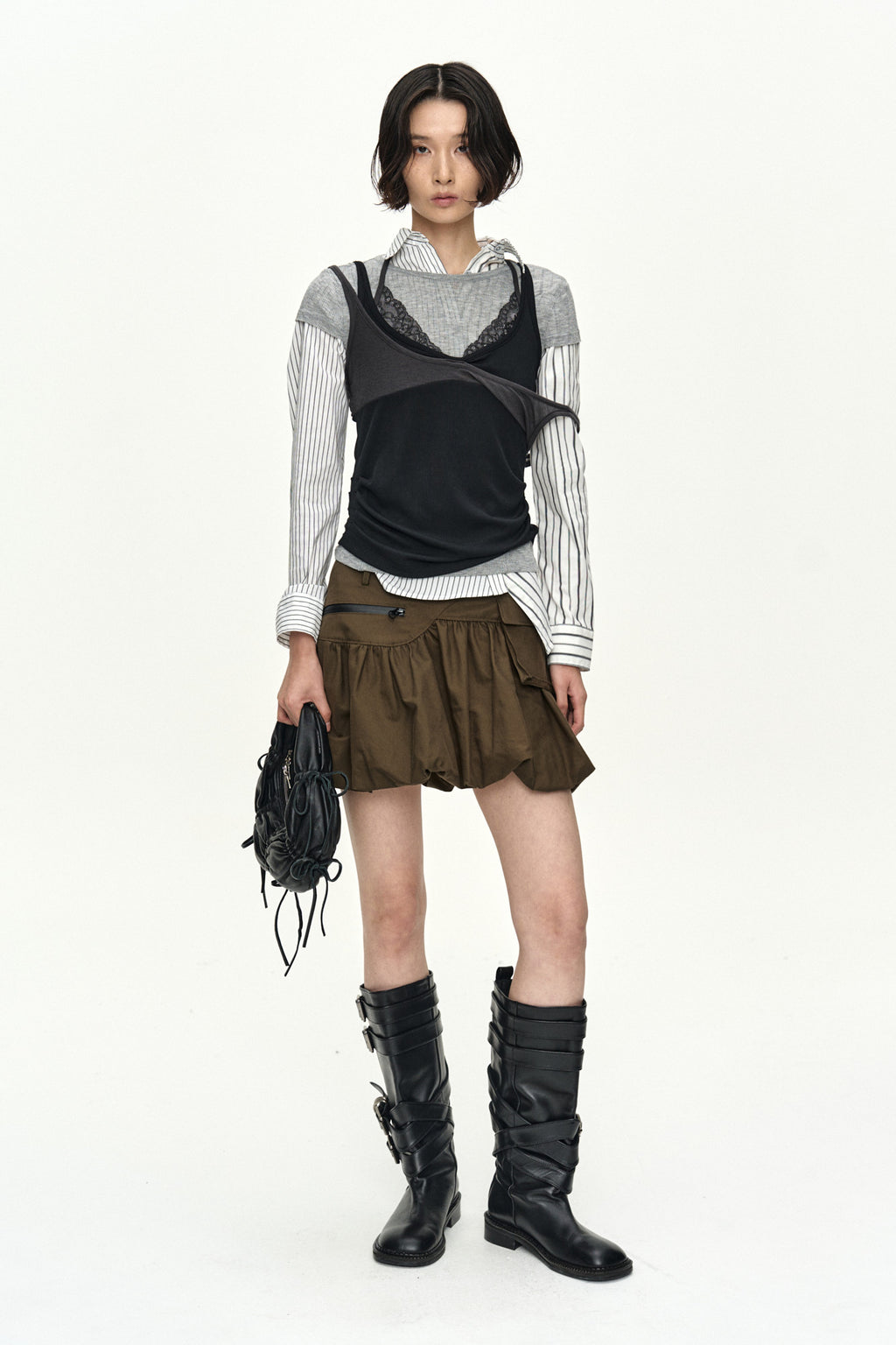 Andersson Bell Upside-Down Layered T-Shirt