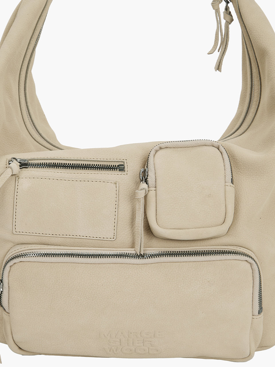 Margesherwood City Hobo NS nude nubuck