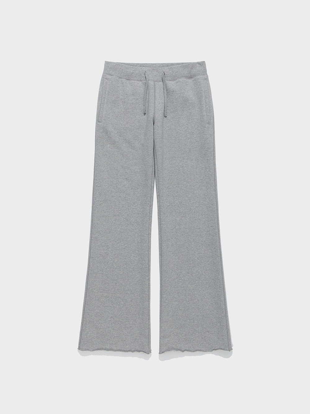 Low Classic Raw-Cut Napping Sweatpants Melange Grey