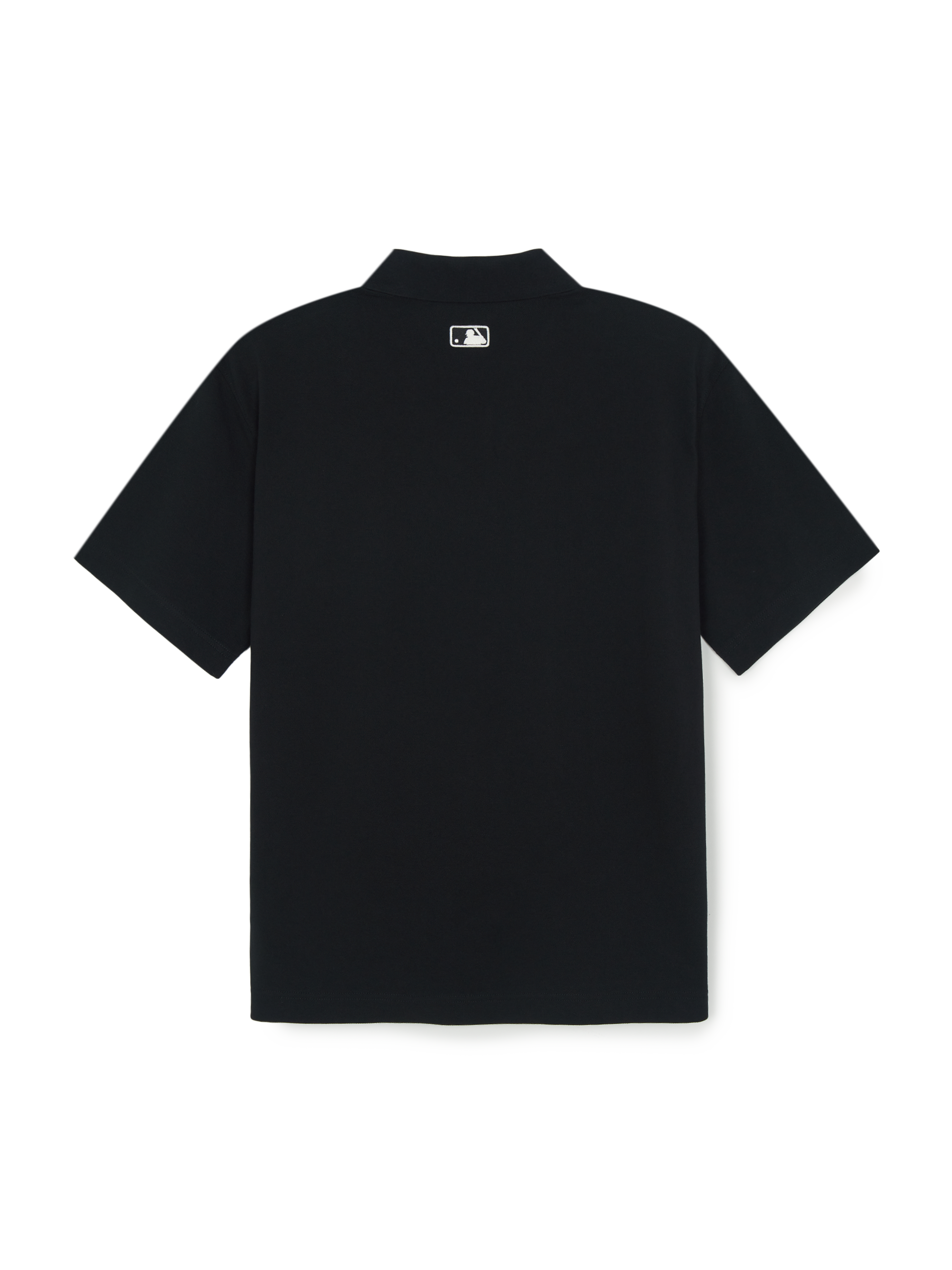 MLB Korea Varsity Small Cursive Over Fit Polo T-Shirts
