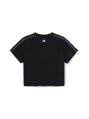 MLB Korea Women's Sportive Track Crop T-Shirt