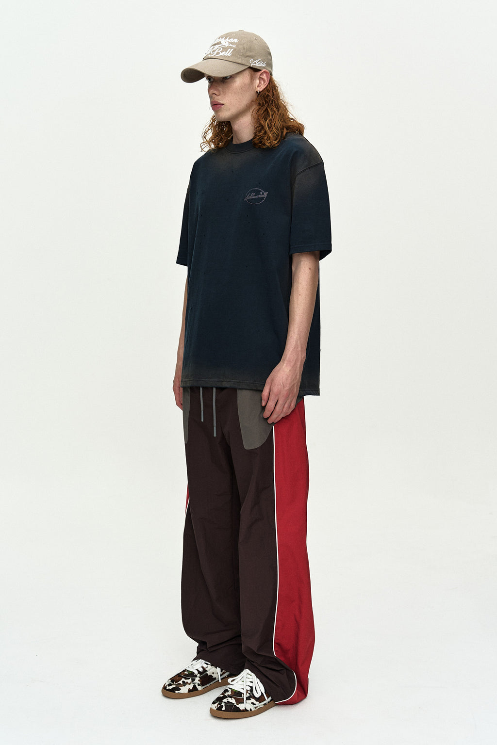 Andersson Bell Gradient Damage Washed T-Shirt