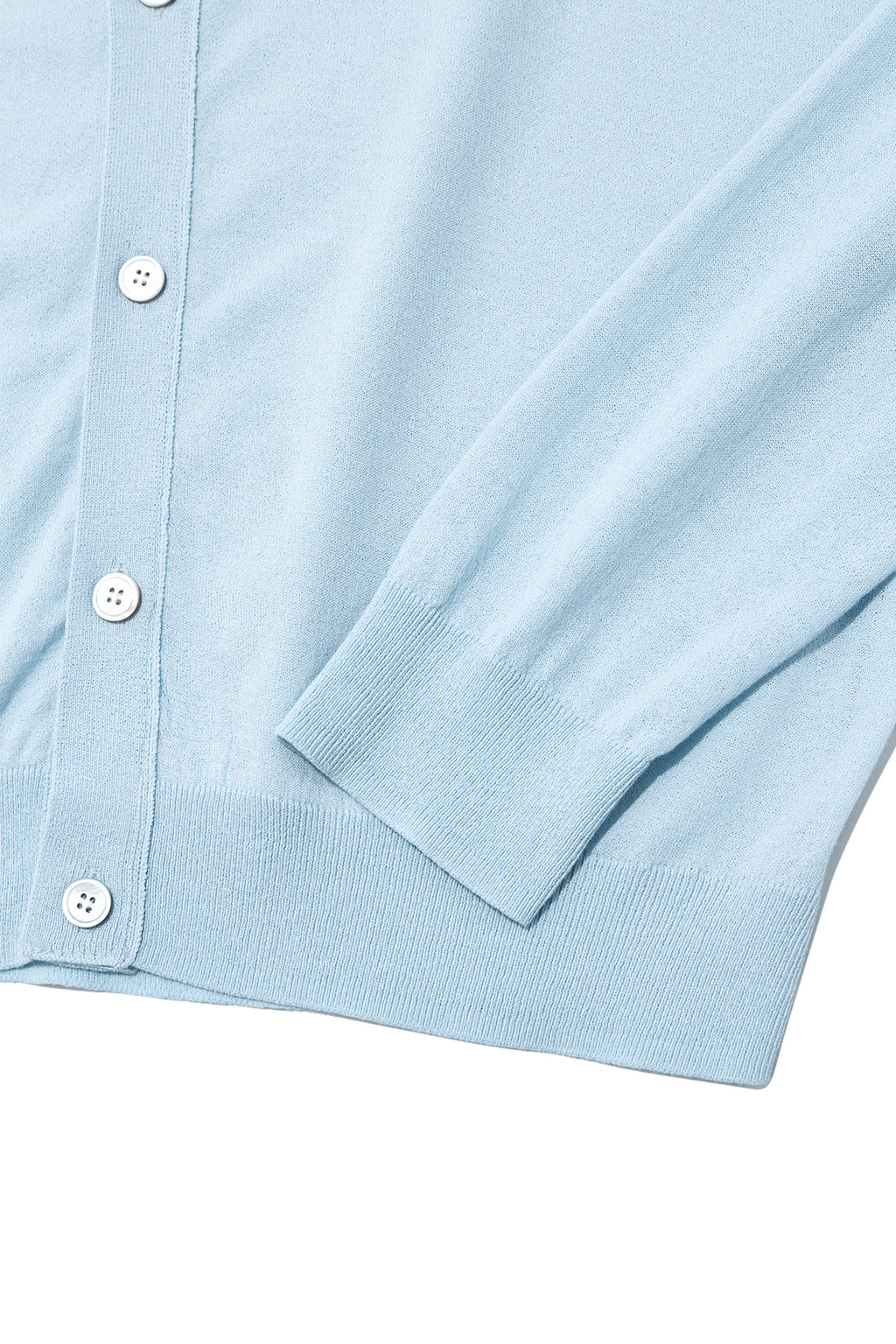 Matinkim Back Logo See Through Cardigan For Men IN Sky