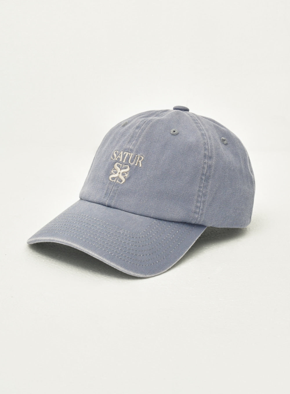 [satur] Apero Logo Washed Ball Cap - Gray