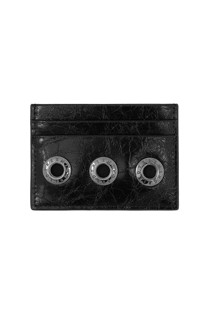 Treemingbird 3-Eyelet Card Wallet Black