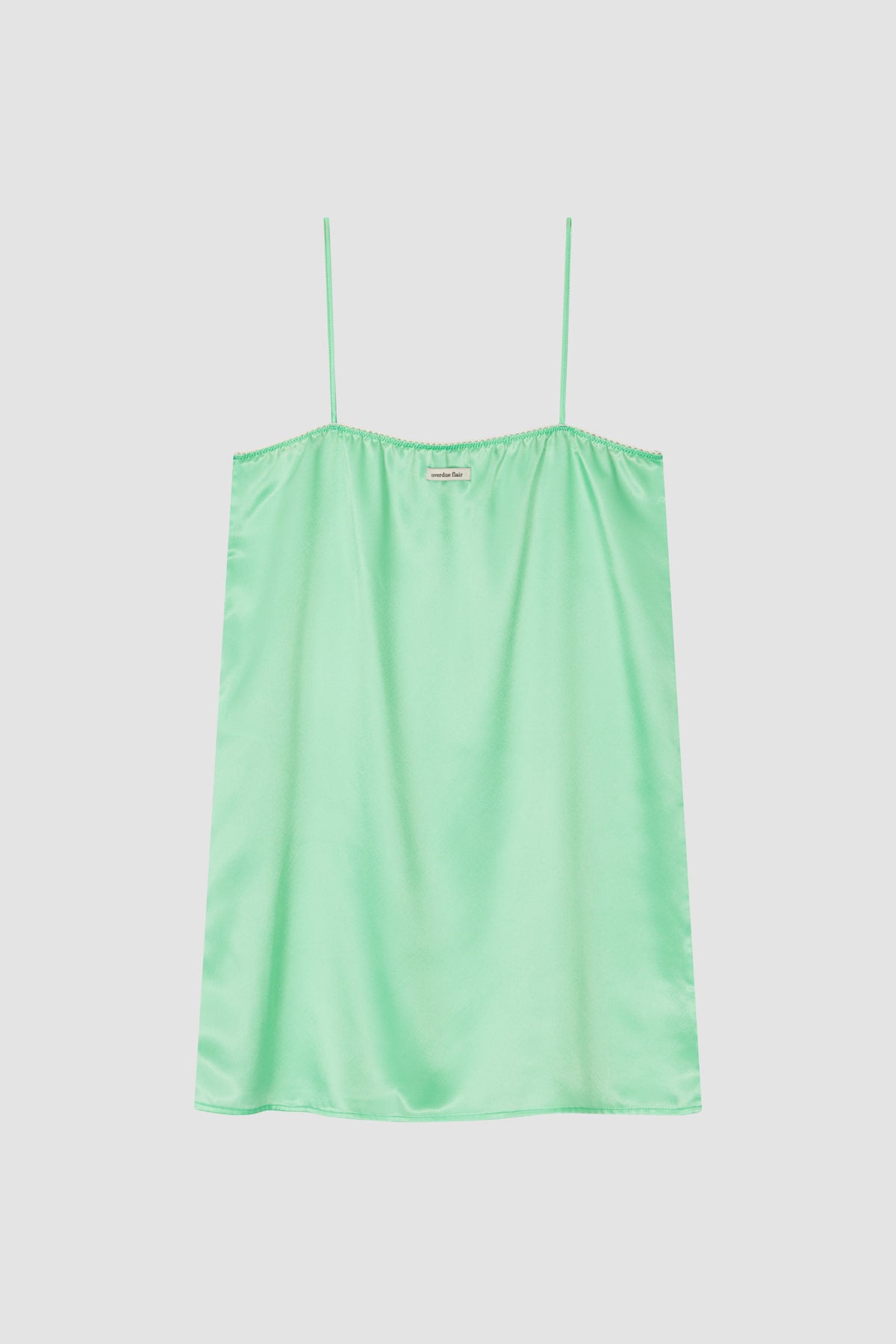 Overdueflair Satin Lace Ops Mint