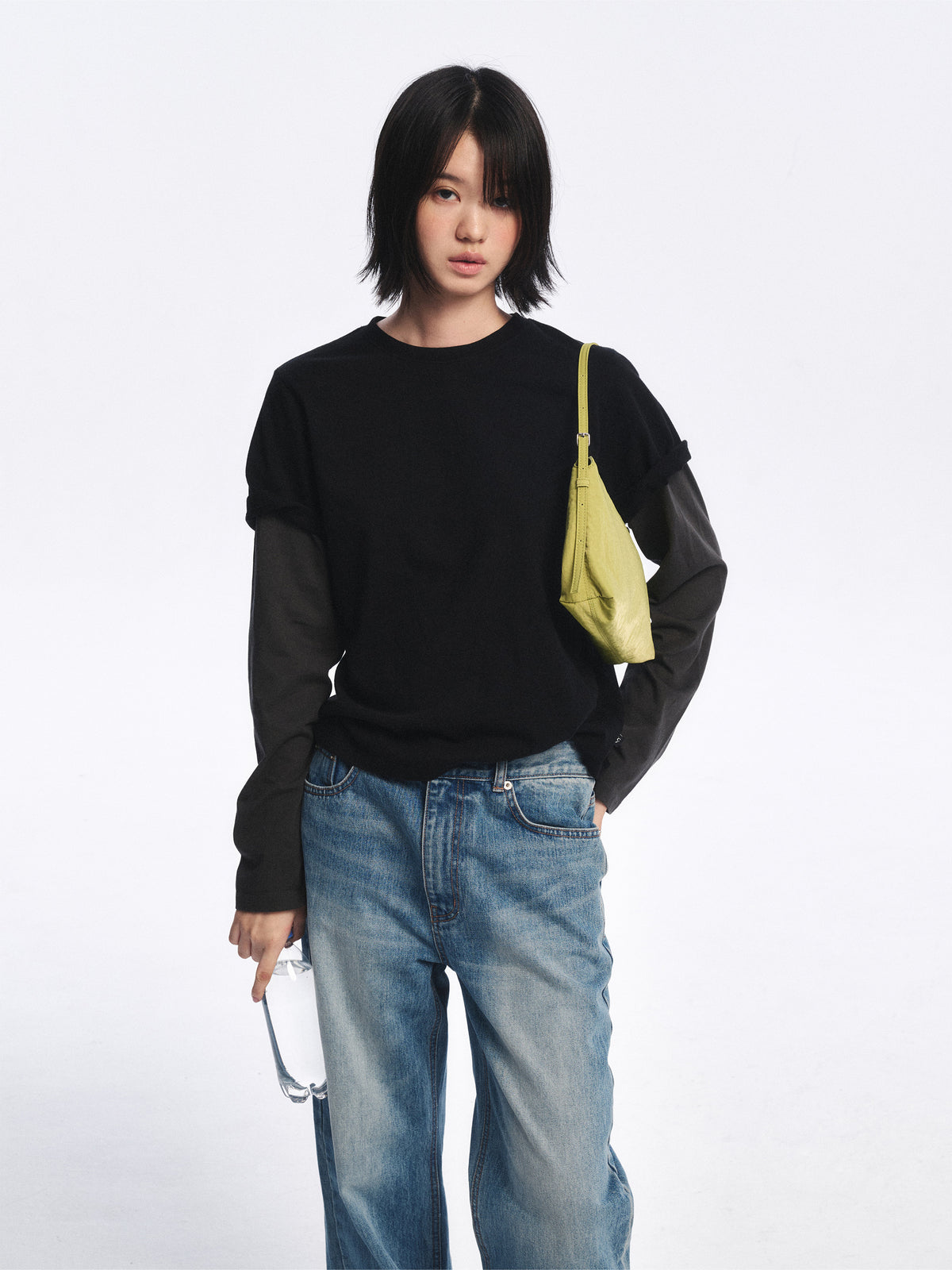 Low Classic Mini Strap Sholder Bag Green