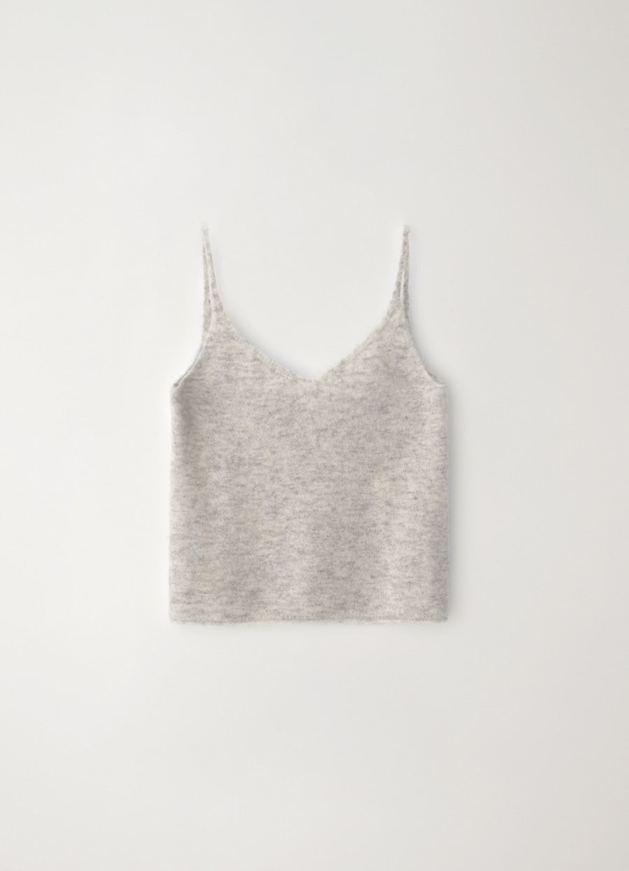 Nothing Written Kotte alpaca sleeveless knit (Gray)