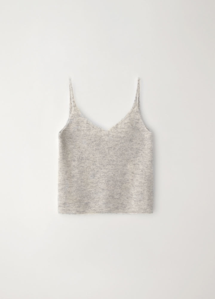 Nothing Written Kotte alpaca sleeveless knit (Gray)