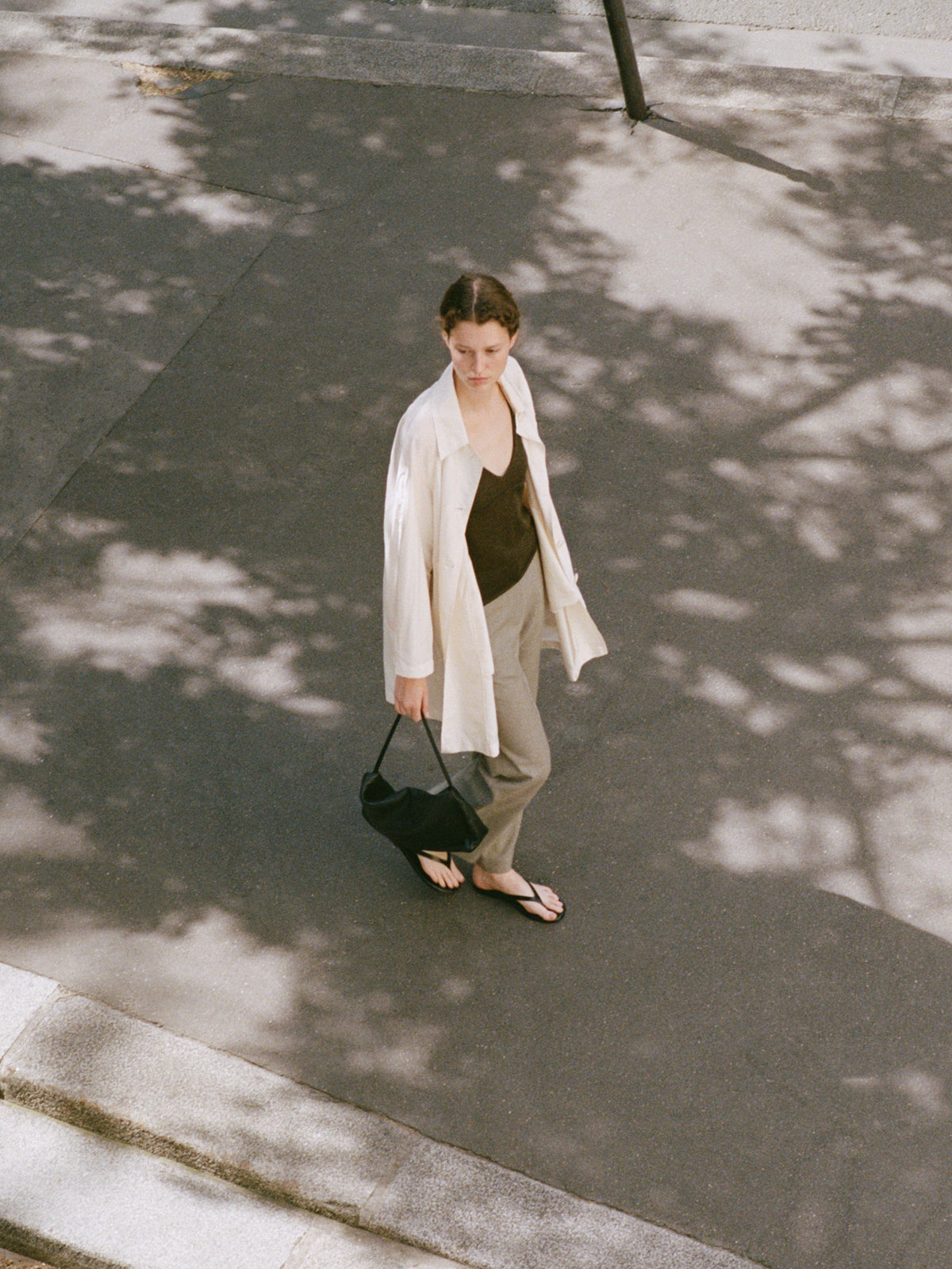 Nothing Written Miel linen pants (Stone beige)