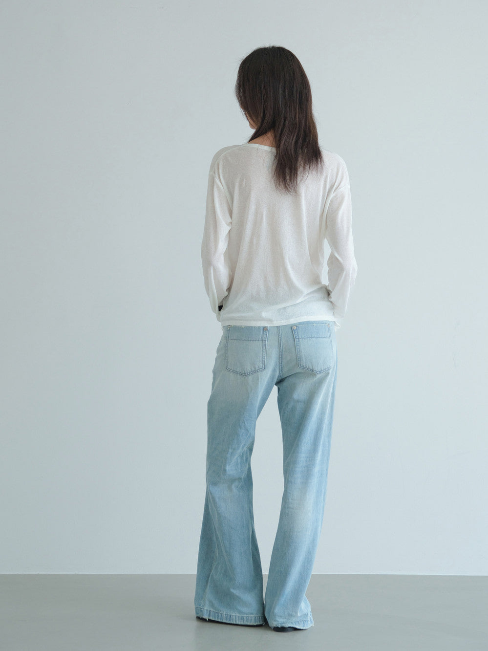 Low Classic Bootcut Light Denim Light Blue