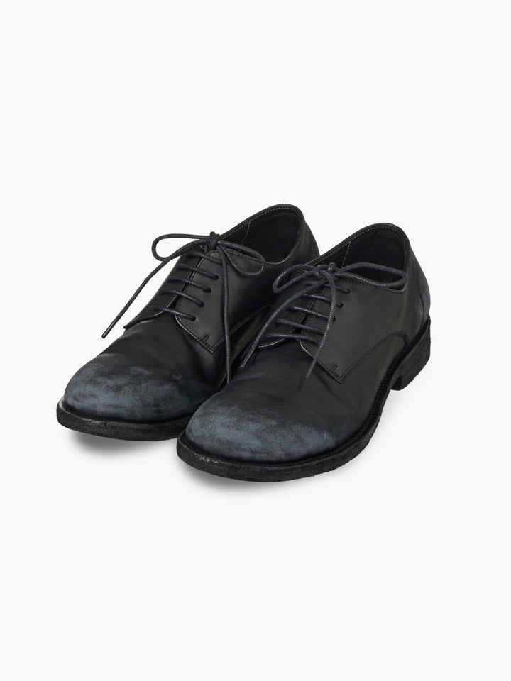 Margesherwood Distressed Derby Shoes black