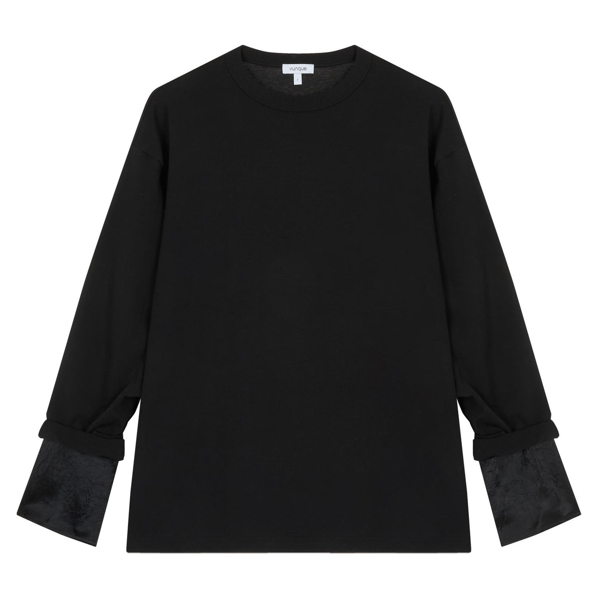 Vunque En Haut Layered T-shirt Black