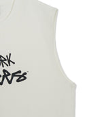 MLB Korea Sportive Mesh Graphic Sleeveless T-Shirts