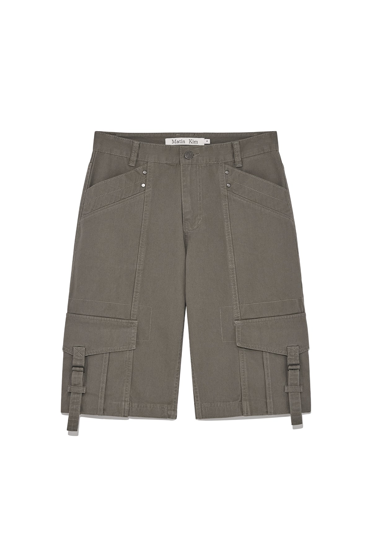 Matinkim Semi Slimfit Bermuda Pants IN Khaki