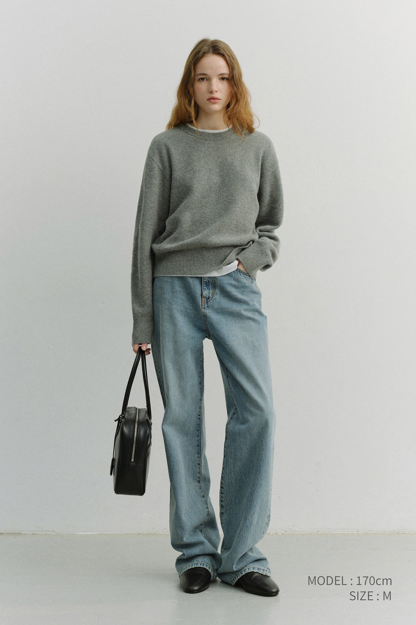 Dunst 90S Wide Leg New Jeans Light Blue