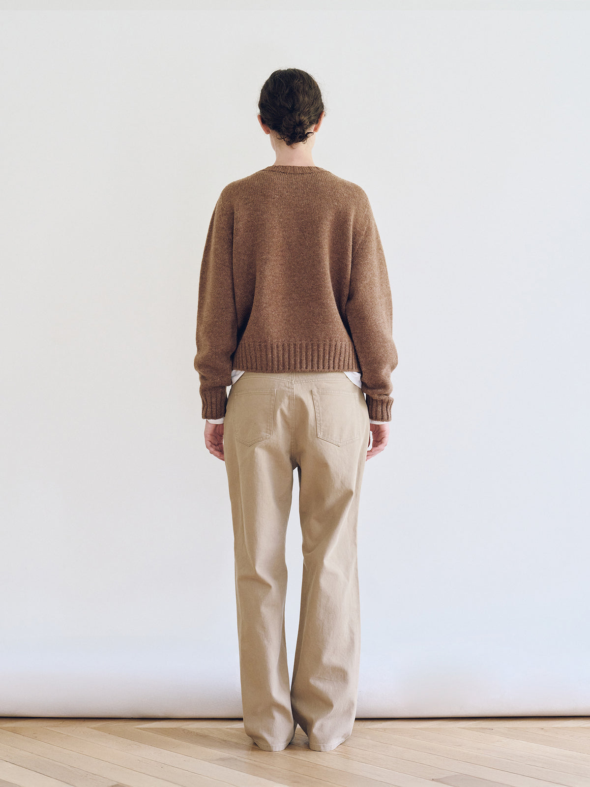 Nothing Written Bunny Wool Pullover Knit (Beige)